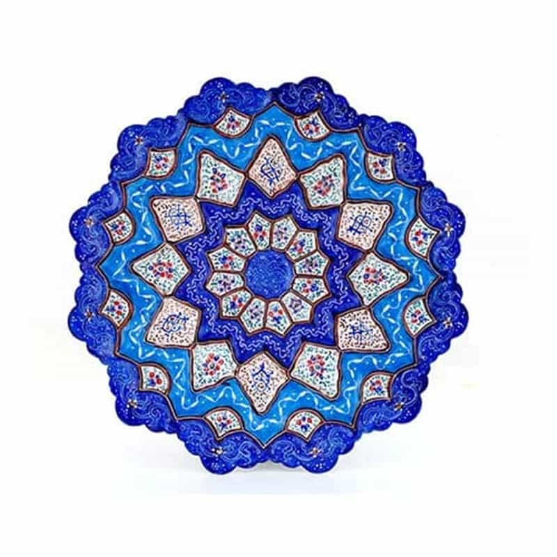 تصویر 2 از قیمت خرید بشقاب مینا کاری + فروش ویژه